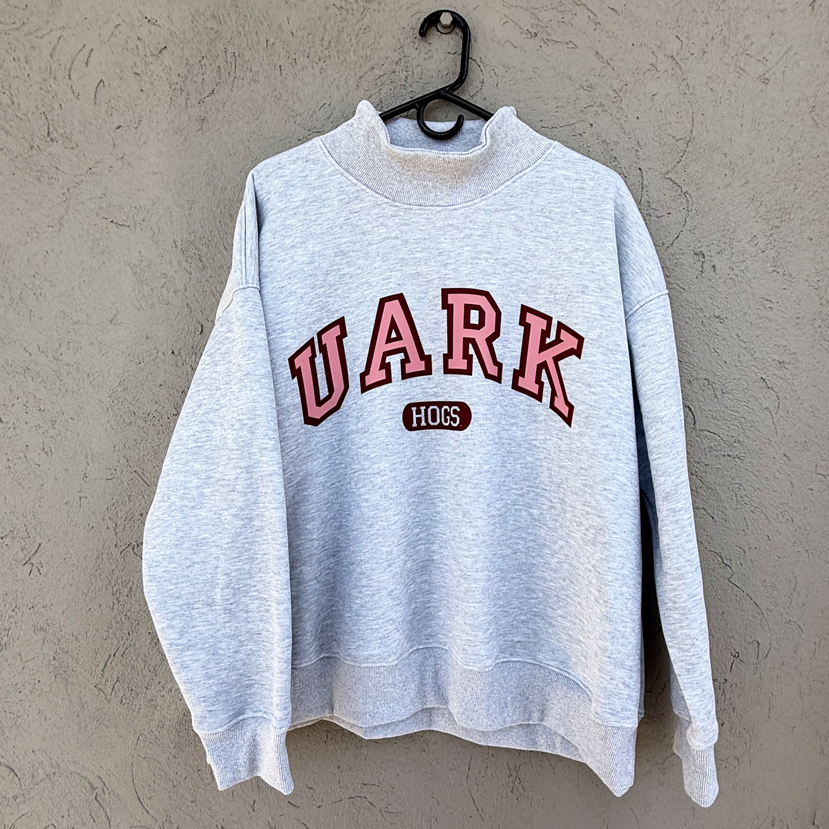 UARK Mock Neck Sweatshirt – Southern Trend
