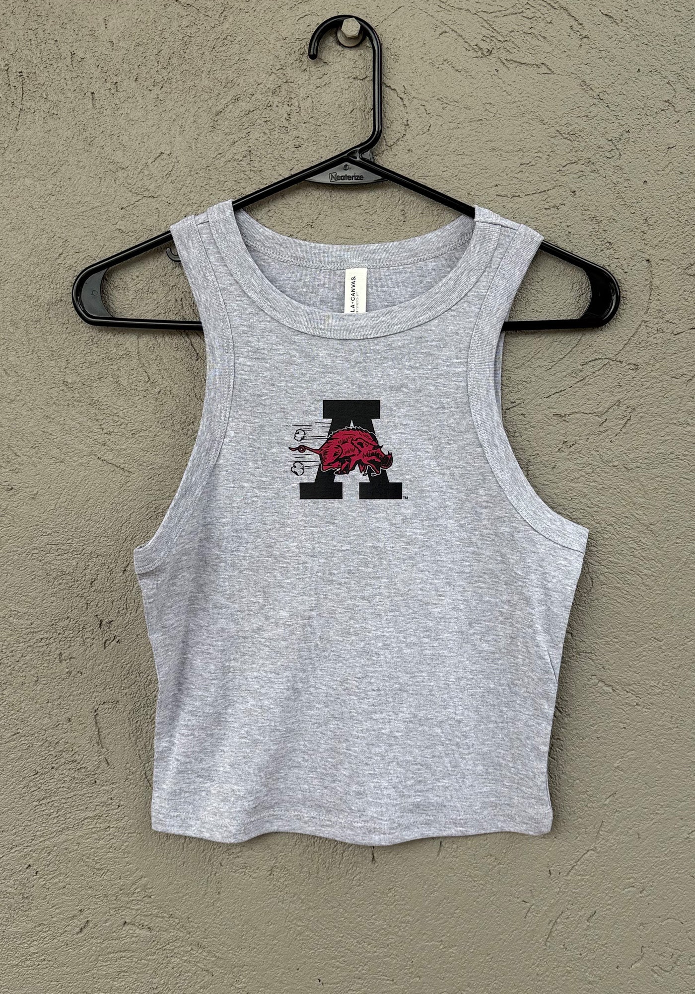 Arkansas Razorbacks Vintage Logo Tank Top - Officially Licensed University Of Arkansas Apparel